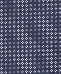 Navy Textured Dot Woven Silk Tie