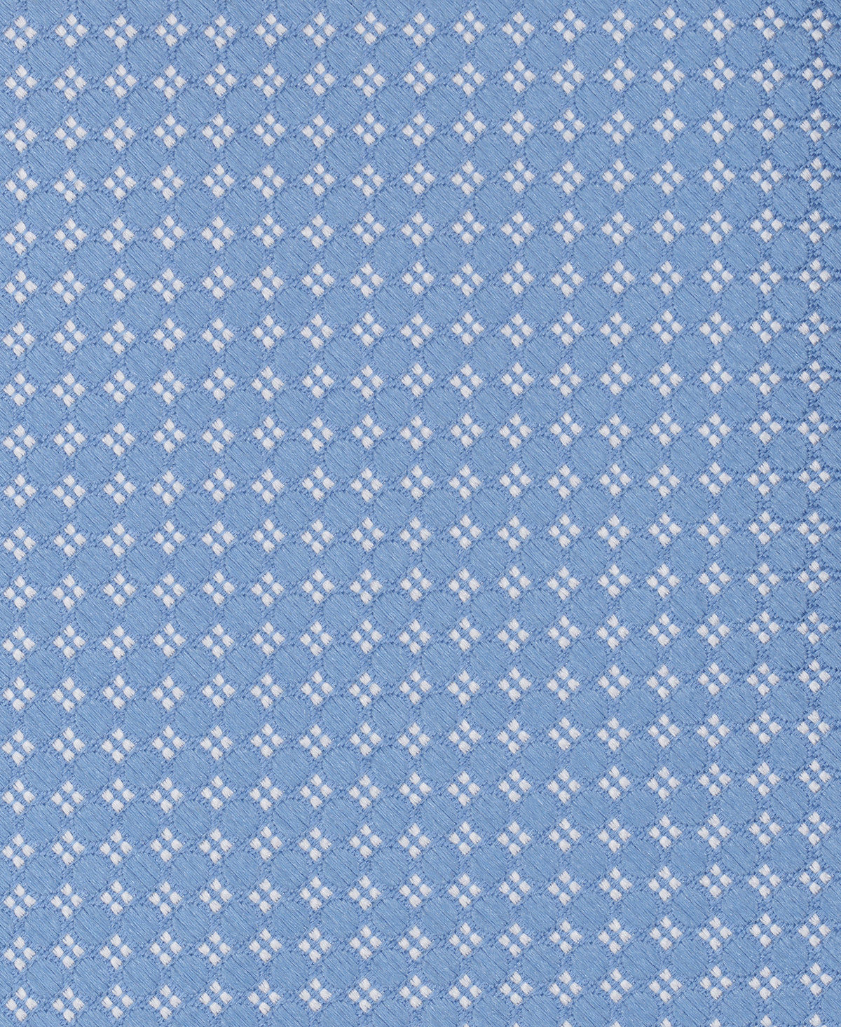 Light Blue Textured Dot Woven Silk Tie