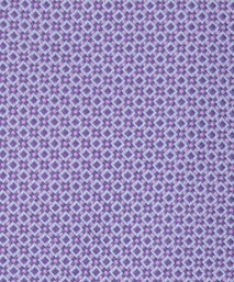 Purple Geometric Woven Silk Tie