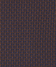 Chocolate Herringbone Woven Silk Tie