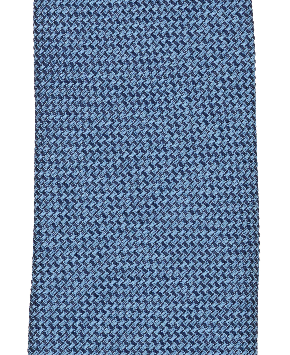 Indigo Solid Woven Silk Tie