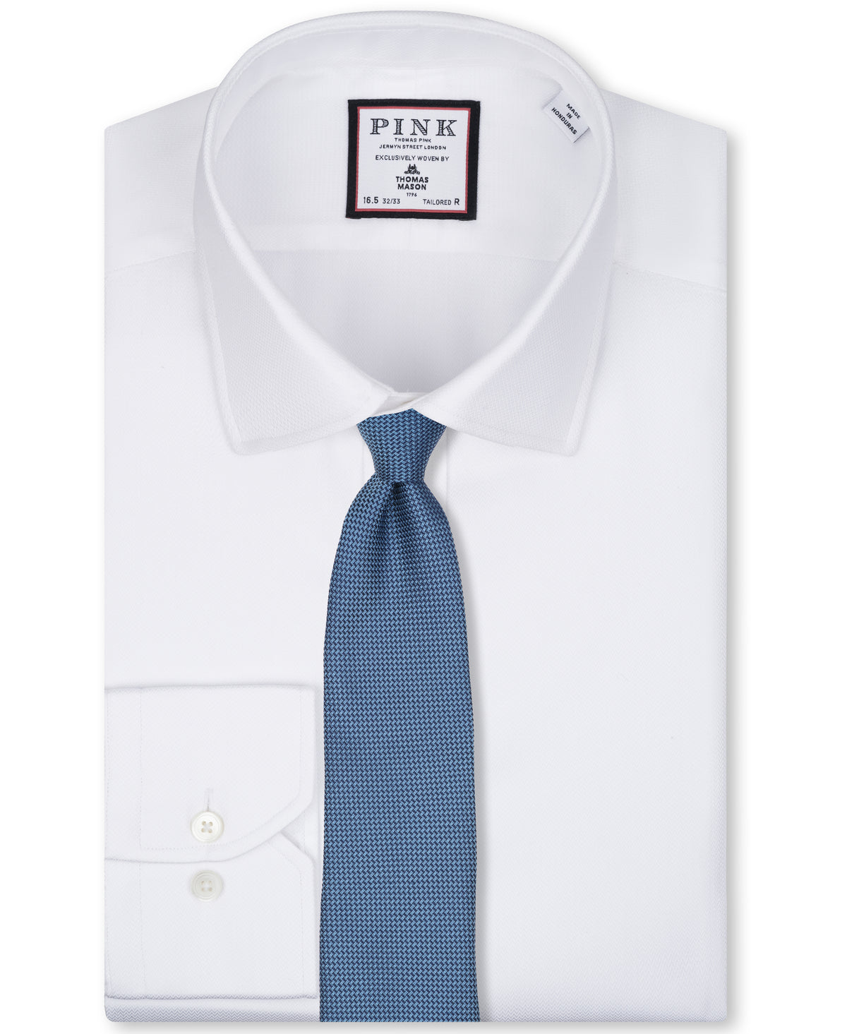 Indigo Solid Woven Silk Tie