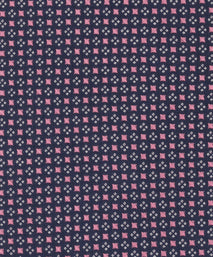 Pink Mini Checkerboard Woven Silk Tie