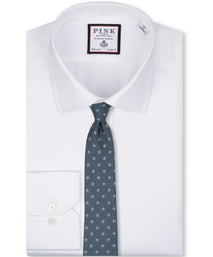 Green Medallion Woven Silk Tie