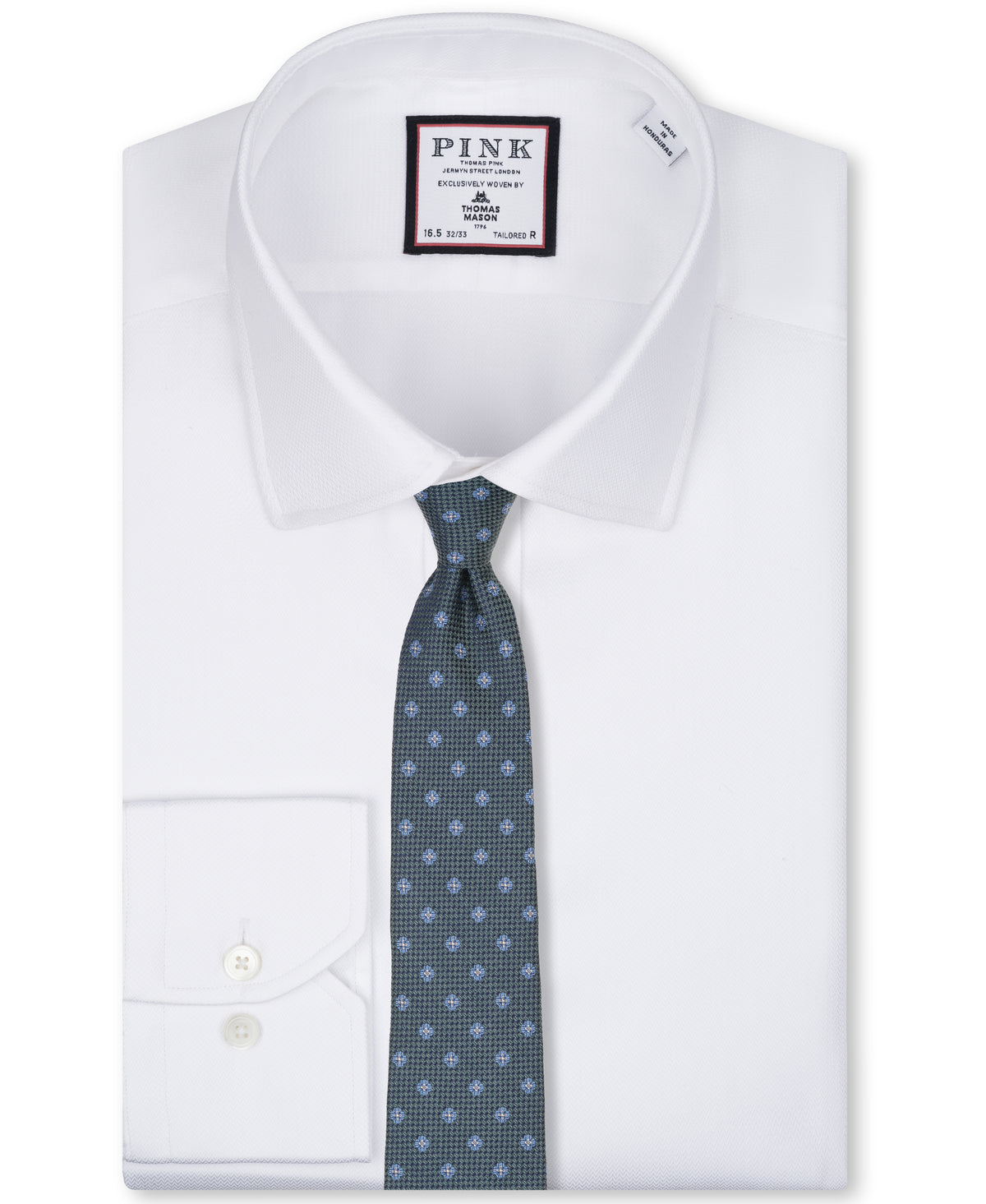 Green Medallion Woven Silk Tie