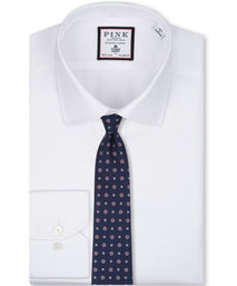 Plum Floral Woven Silk Tie
