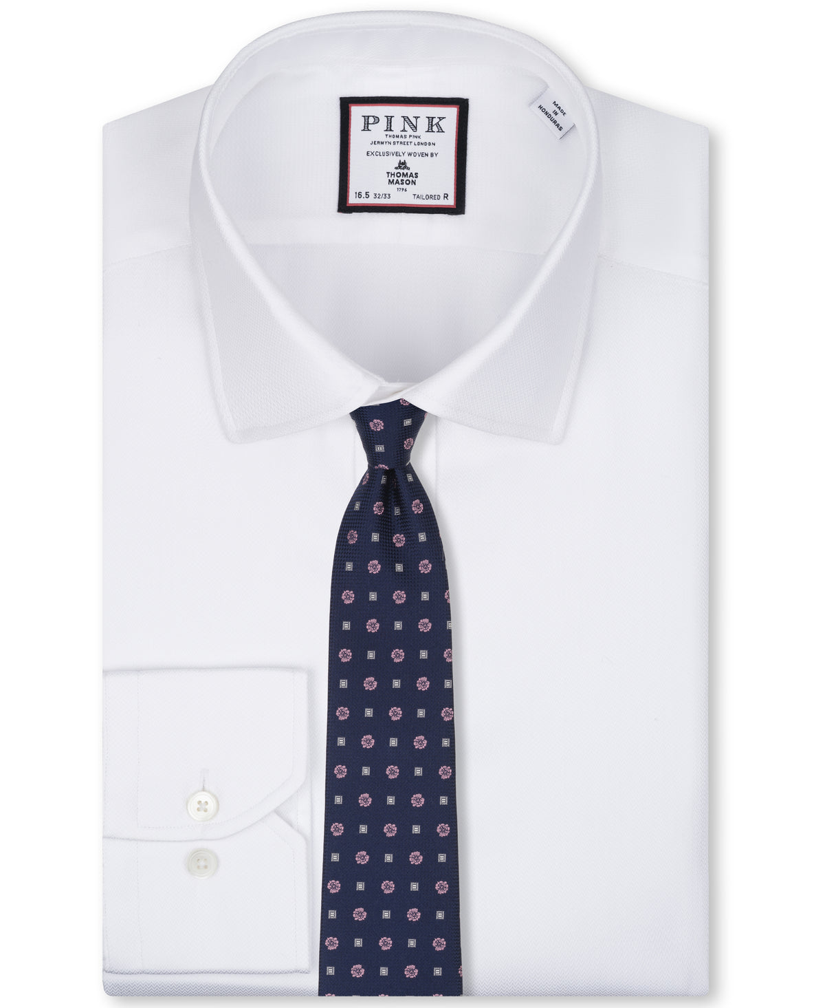 Plum Floral Woven Silk Tie
