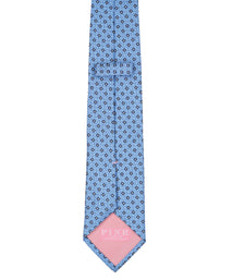 Blue Neat Woven Silk Tie