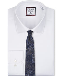 Black Paisley Woven Silk Tie