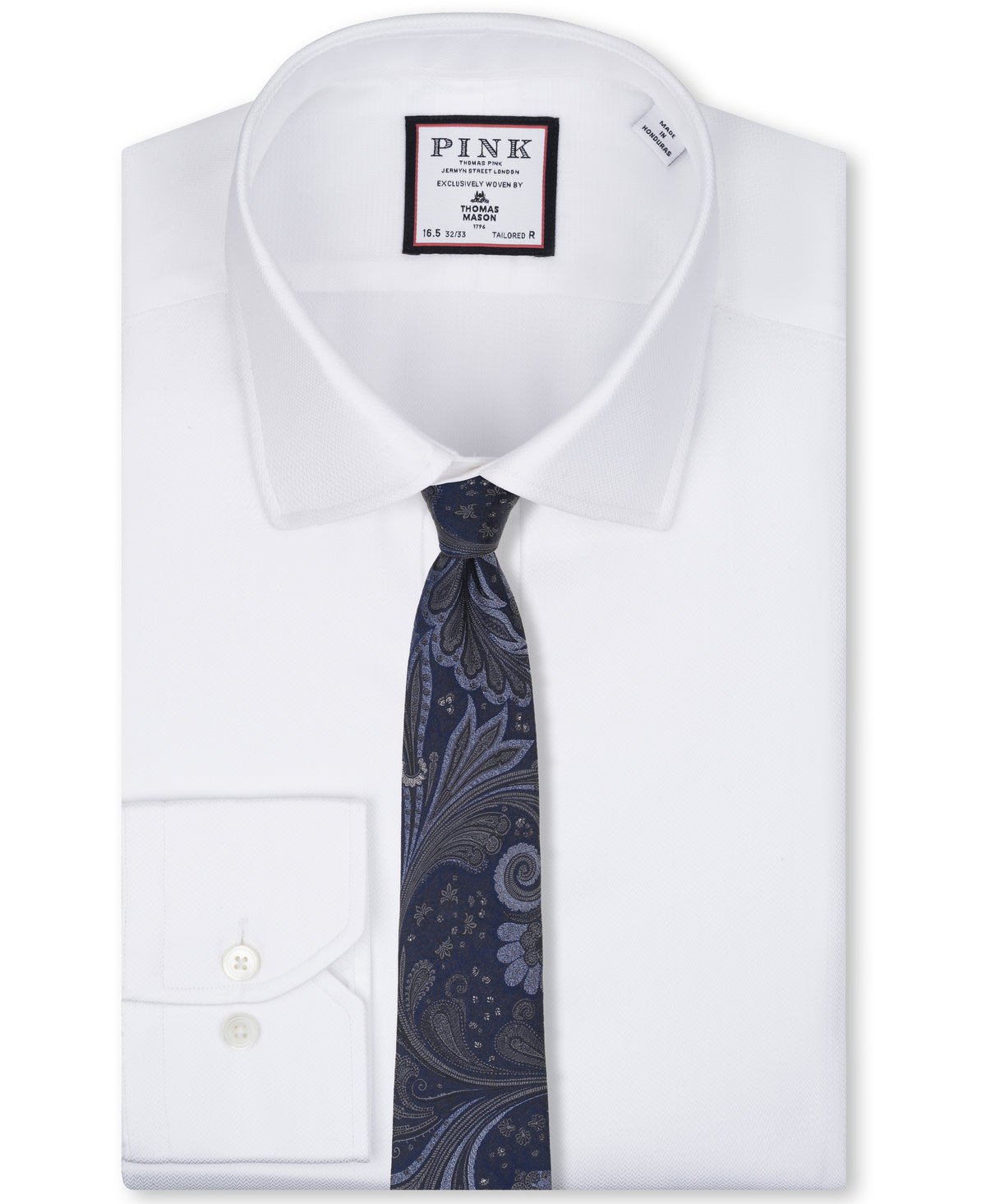 Black Paisley Woven Silk Tie