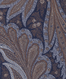Taupe Paisley Woven Silk Tie