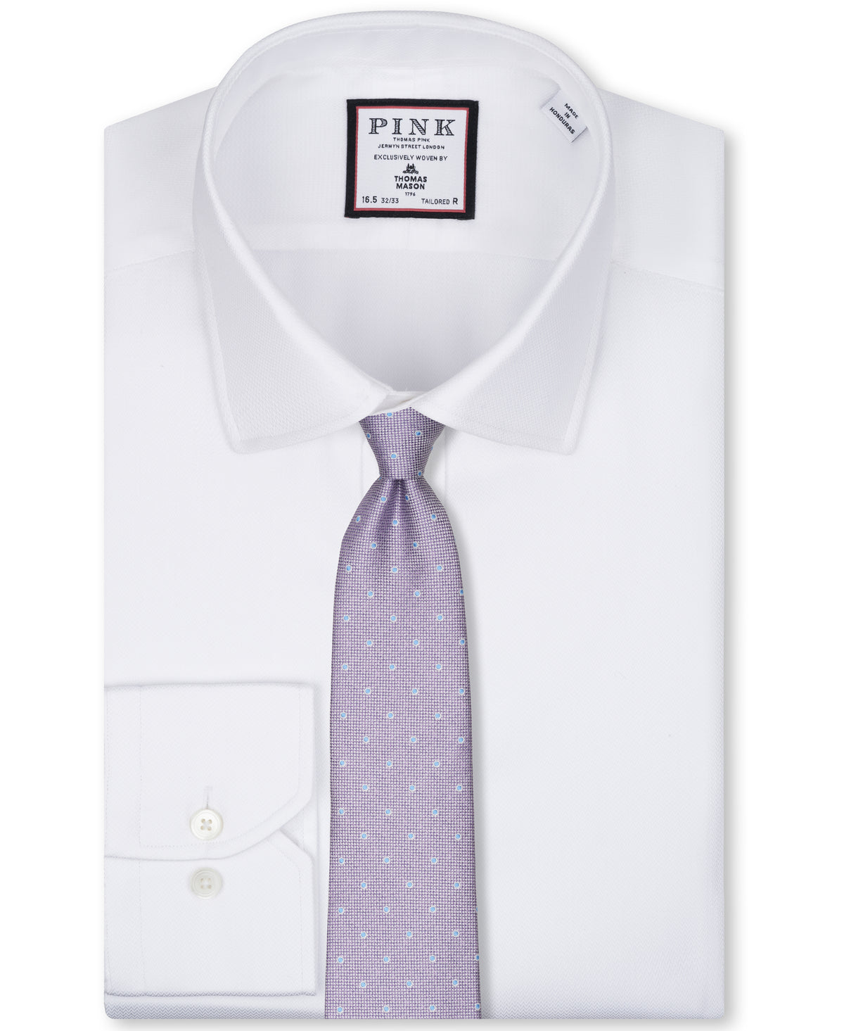 Purple Dot Woven Silk Tie