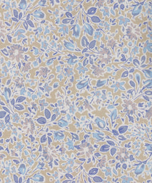 Ecru Floral Woven Silk Tie