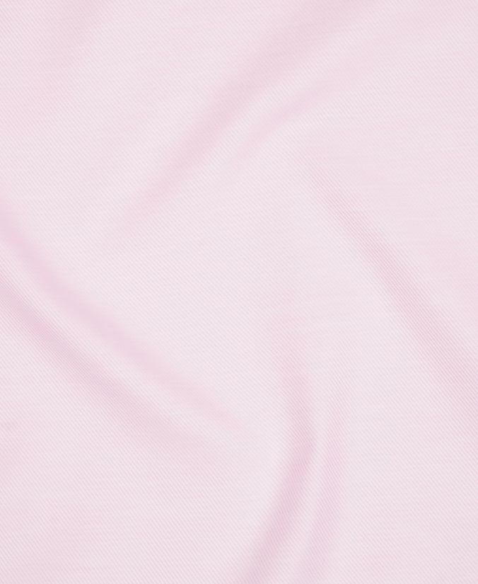 Pink Tailored Fit Royal Twill Dress Shirt