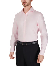 Pink Tailored Fit Royal Twill Dress Shirt