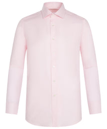 Pink Tailored Fit Royal Twill Dress Shirt