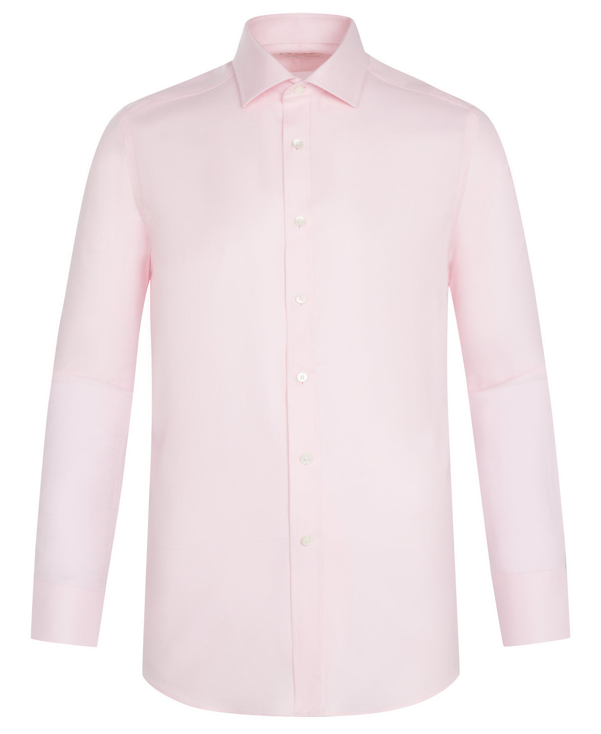 Pink Tailored Fit Royal Twill Dress Shirt