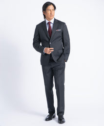 Charcoal Myles Super 110's Soft Construction Suit