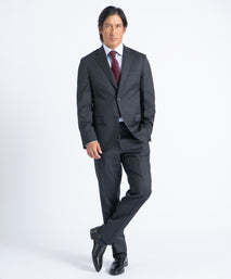 Charcoal Myles Super 110's Soft Construction Suit