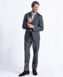 Grey Myles Super 110's Soft Construction Suit