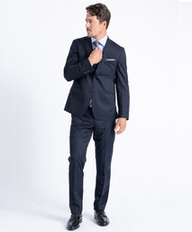 Navy Myles Super 110's Soft Construction Suit