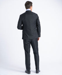 Black Myles Super 130’s Twill Soft Construction Suit