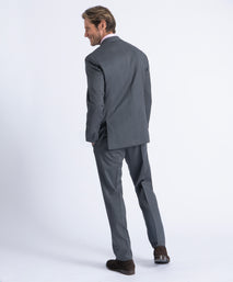 Grey Myles Super 130's Twill Soft Construction Suit