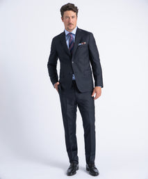 Navy Myles Super 130's Twill Soft Construction Suit