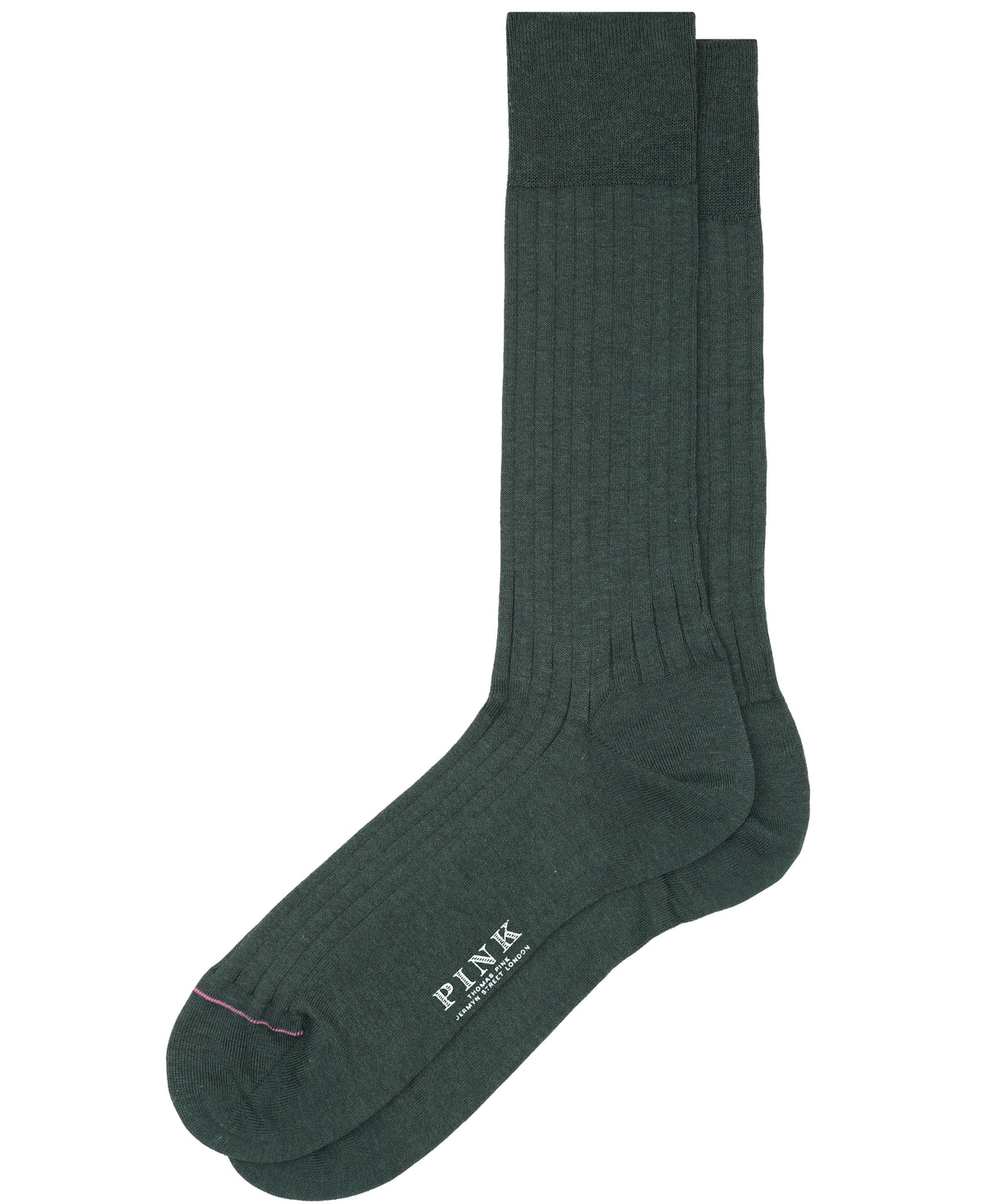 Hunter Dress Rib Egyptian Cotton Sock