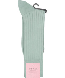 Sage Dress Rib Sock