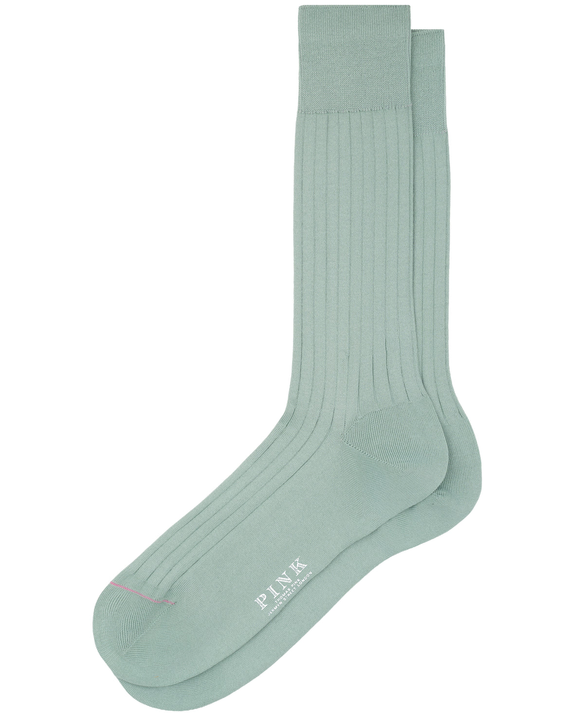 Sage Dress Rib Sock