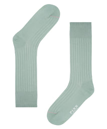 Sage Dress Rib Sock