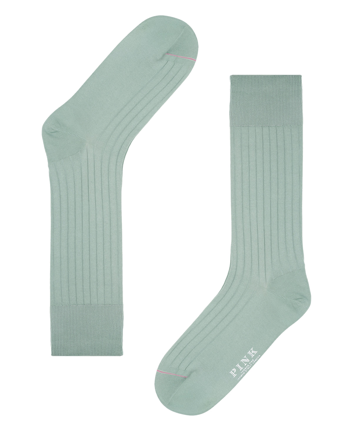 Sage Dress Rib Sock
