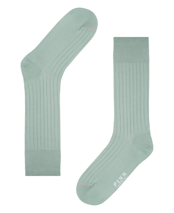 Sage Dress Rib Sock