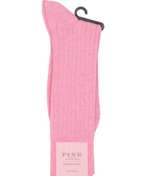 Tea Rose Dress Rib Sock