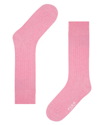 Tea Rose Dress Rib Sock