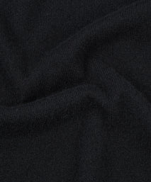 Black Cashmere Crewneck Sweater