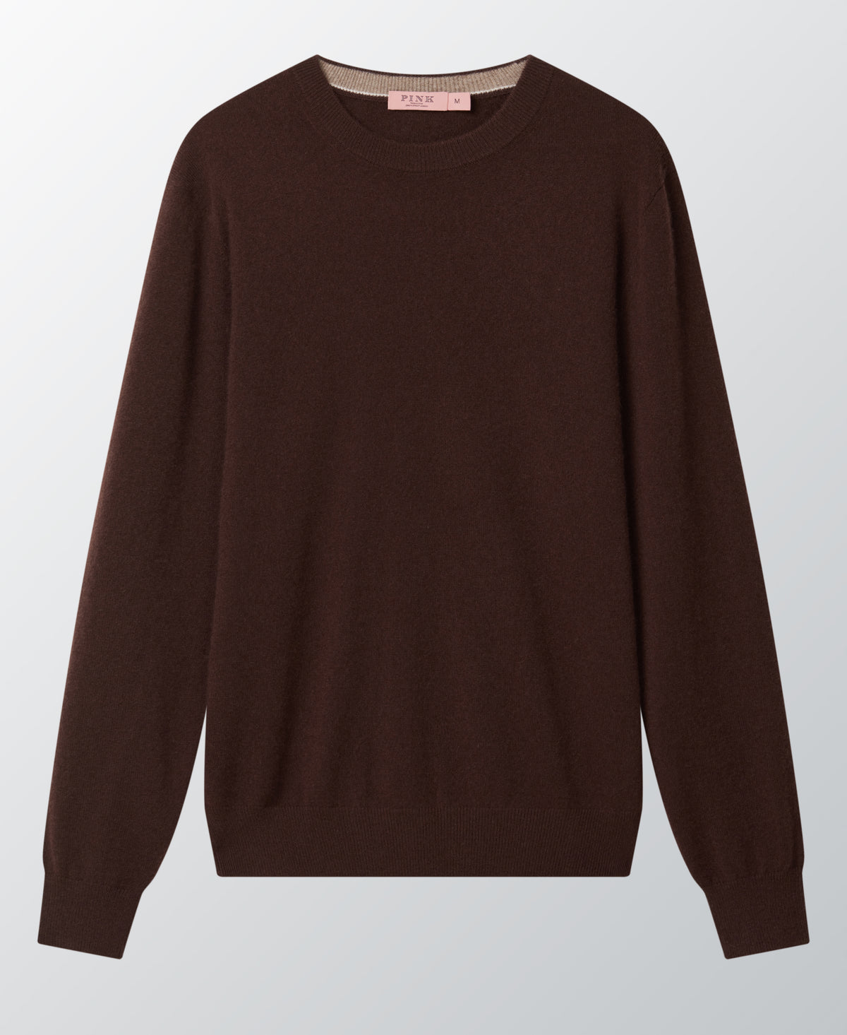 Chocolate Cashmere Crewneck Sweater