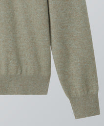 Green Grass 100% Cashmere Crewneck Sweater