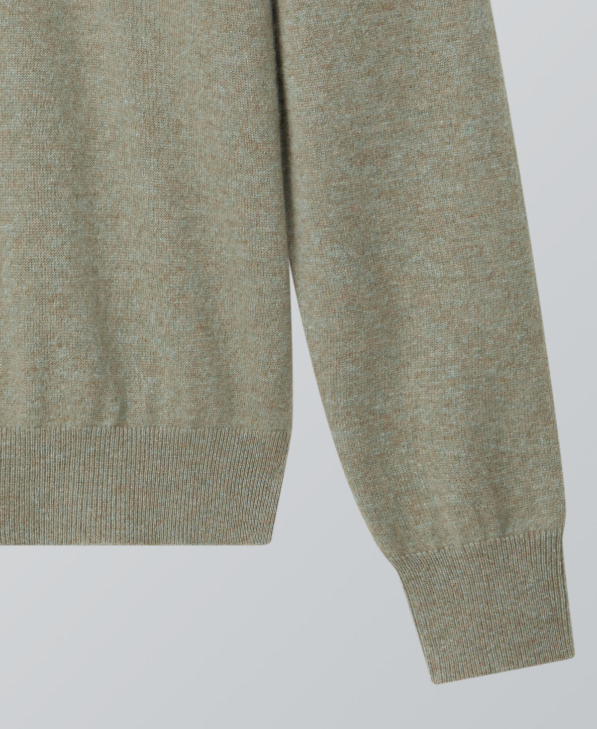Green Grass 100% Cashmere Crewneck Sweater