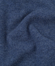 Indigo Cashmere Crewneck Sweater