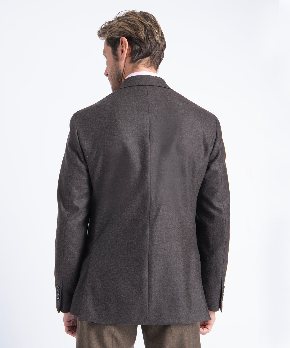 Brown Logan Superfine Merino Wool Blazer