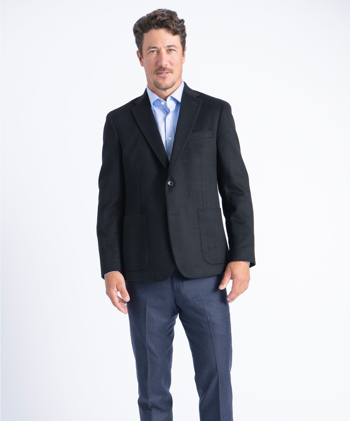 Black Morgan 100% Luxe Pure Cashmere Blazer