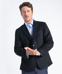 Black Morgan 100% Luxe Pure Cashmere Blazer