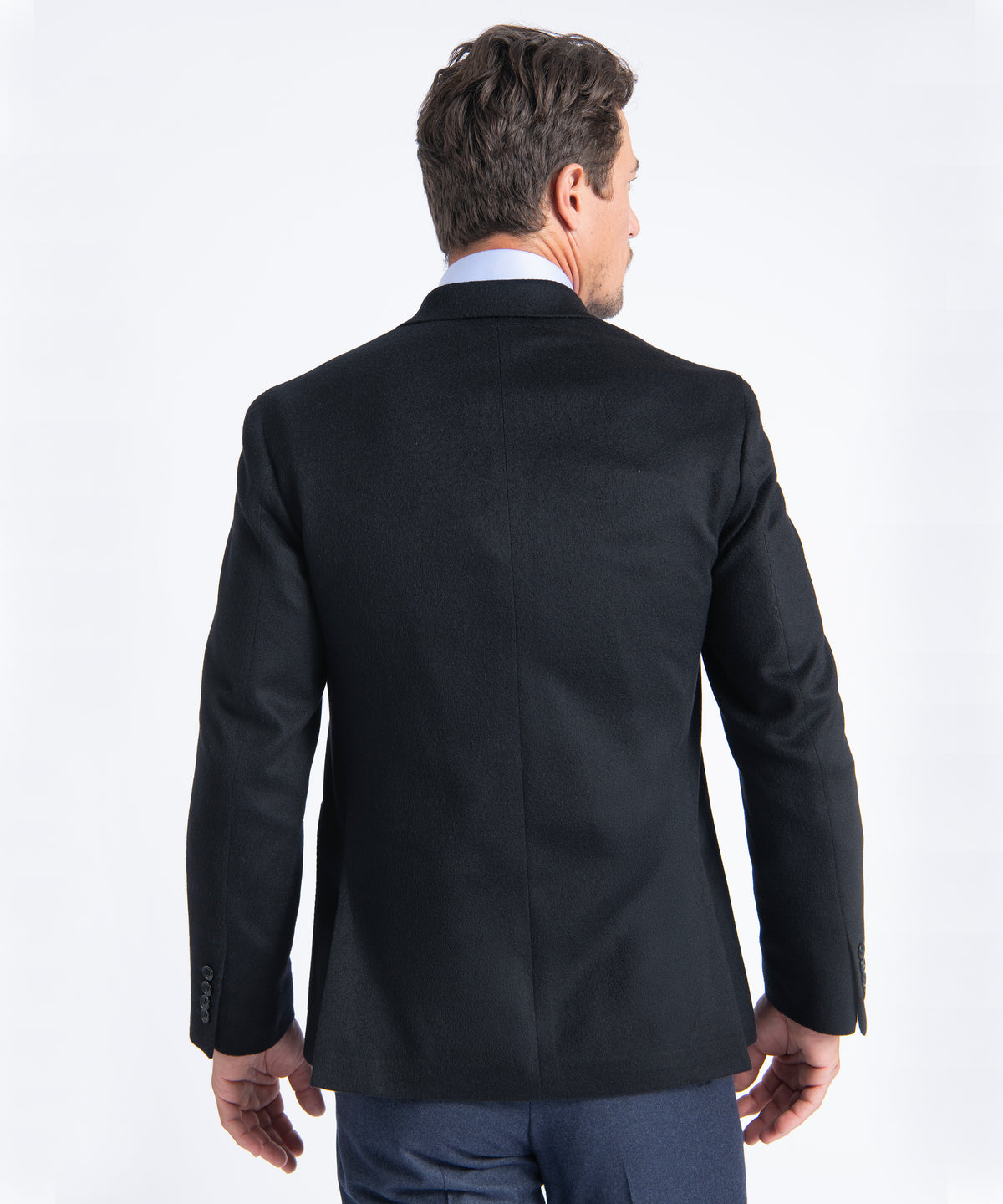 Black Morgan 100% Luxe Pure Cashmere Blazer