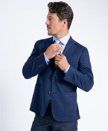 Bright Navy Morgan 100% Luxe Pure Cashmere Blazer