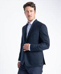 Navy Morgan 100% Luxe Pure Cashmere Blazer