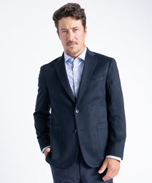 Navy Morgan 100% Luxe Pure Cashmere Blazer