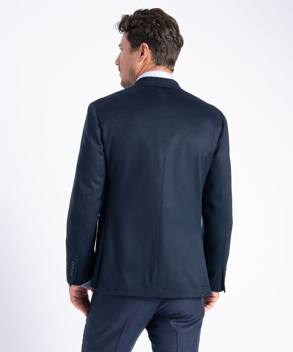 Navy Morgan 100% Luxe Pure Cashmere Blazer
